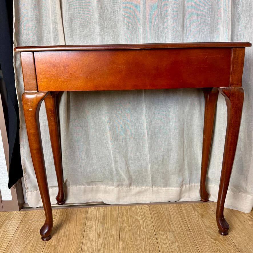 訳あり特価】クイーン・アン マホガニー材 コンソールテーブル
