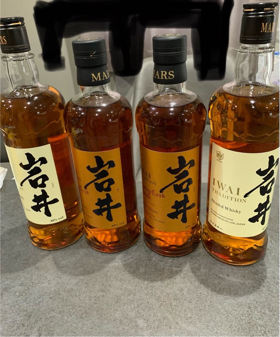 岩井トラディション シェリーカスクフィニッシュ 国産 各2本セット 計