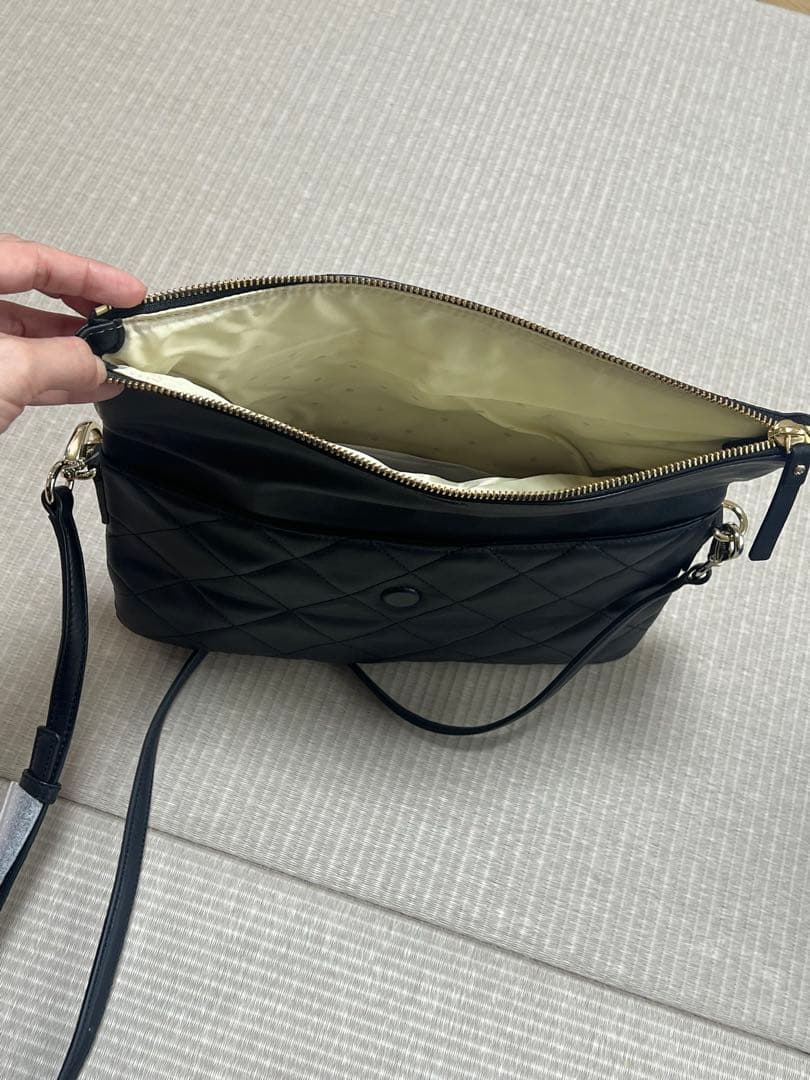 【新品】ケイト・スペード キルティングショルダーバッグ