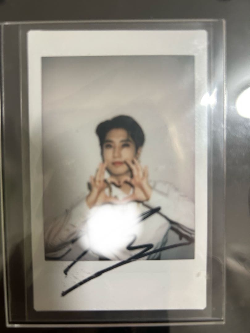 straykids ハン ジソン サイン入りチェキ Stray Kids スキズ ハン