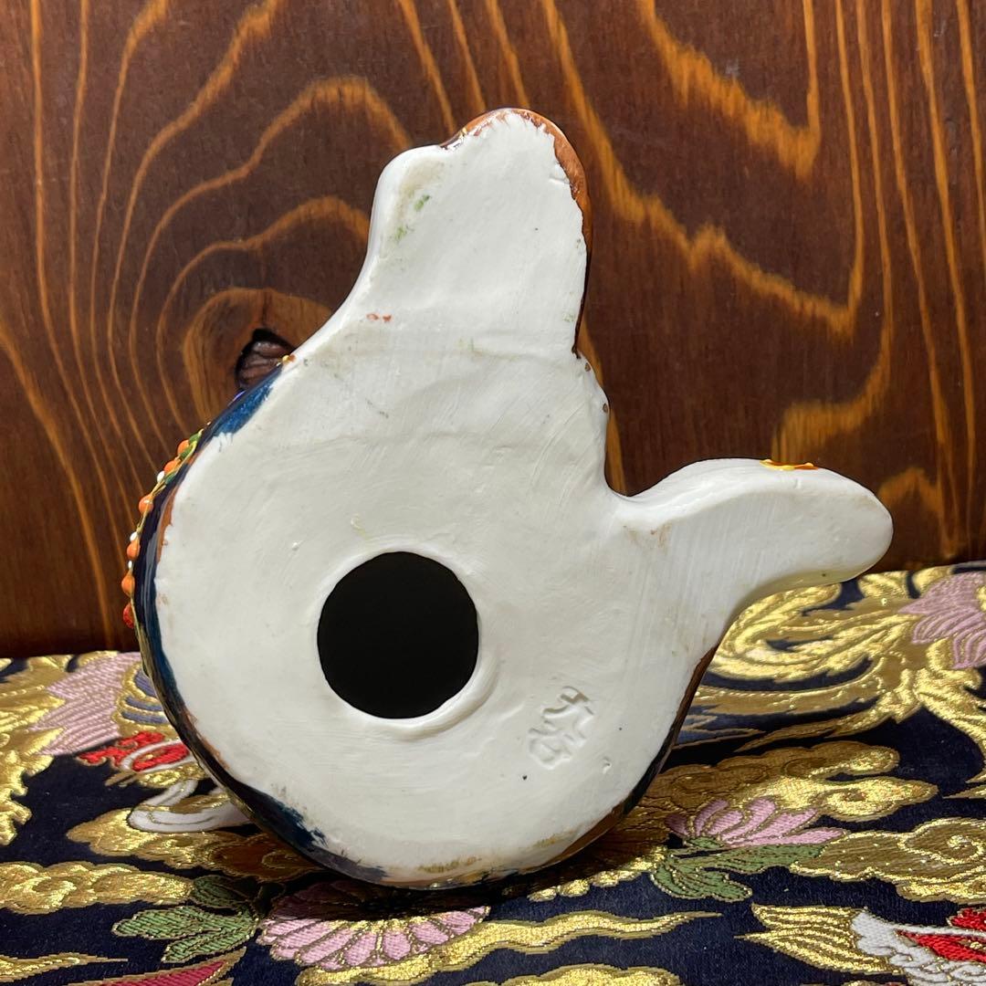 願いが叶う】【病除け 厄除け】招き猫 赤盛り スコティッシュ 左手