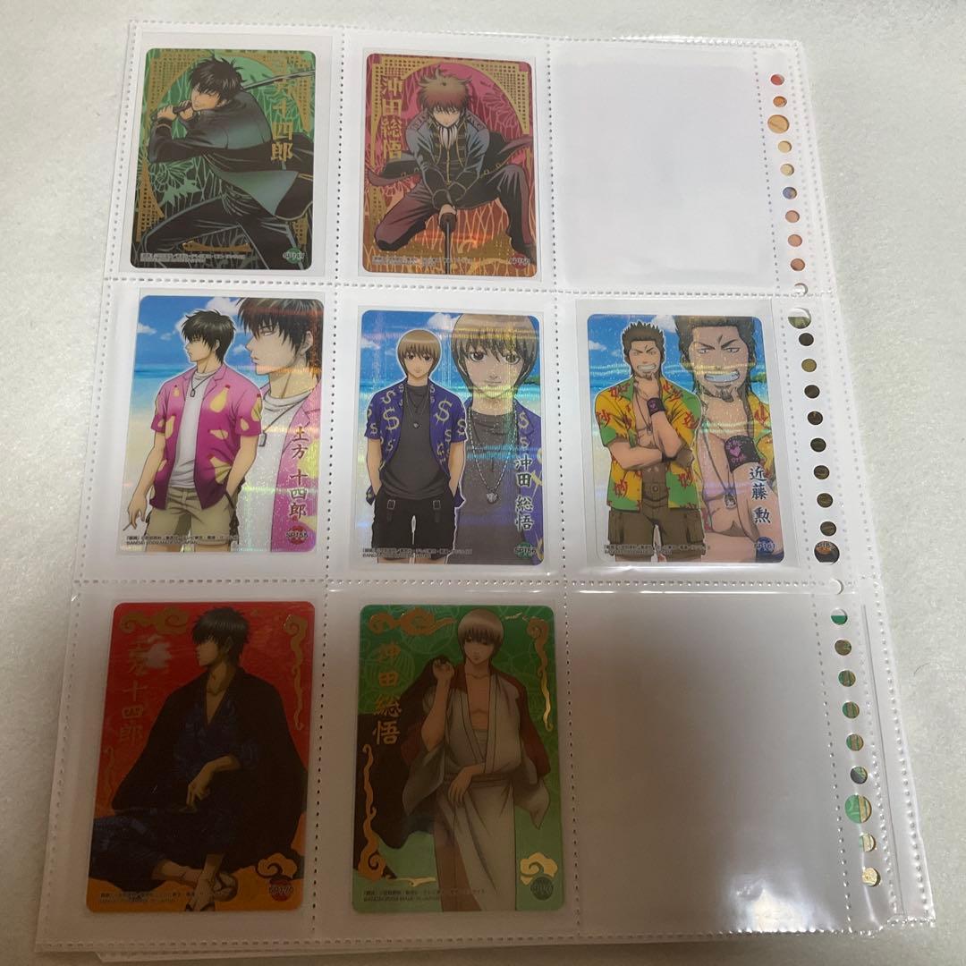 銀魂 カードダス クリアカードのみ まとめて 113枚 真選組