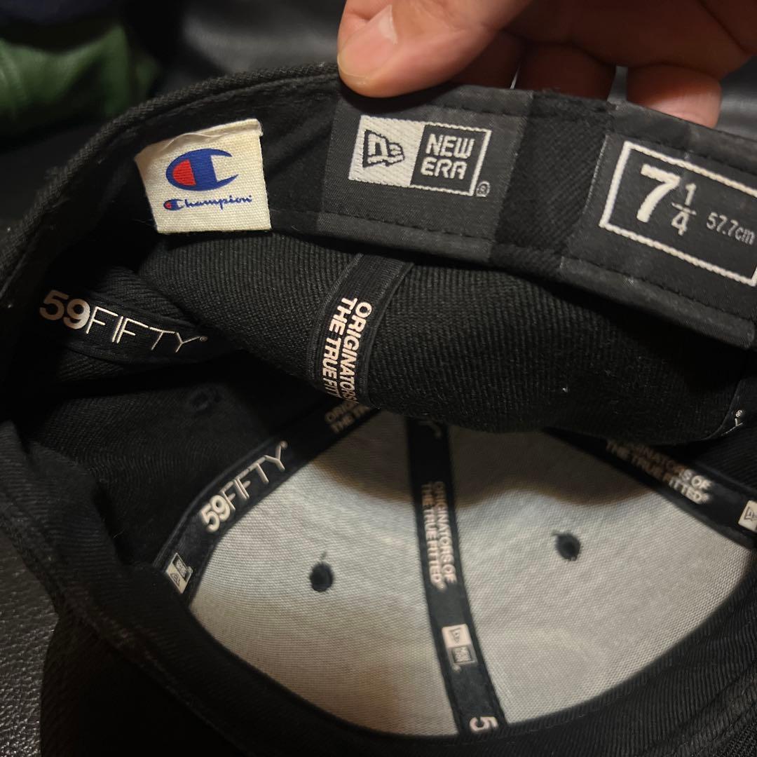 超希少 NEWERA Champion 59FIFTY キャップ 7 1/4 - メルカリ