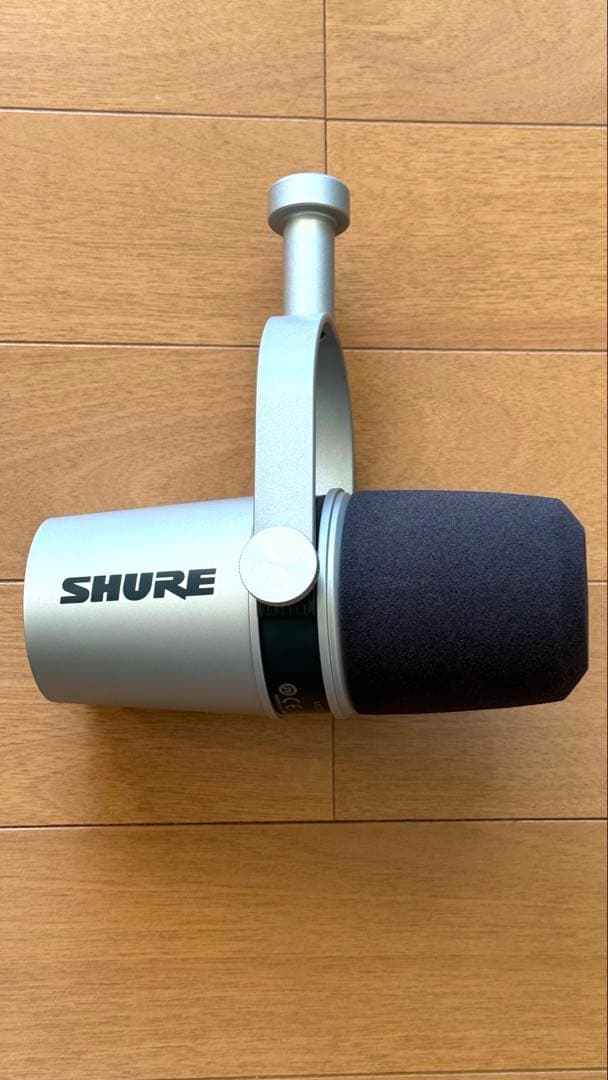 SHURE MV7-S-J ダイナミックマイク USBケーブル付き