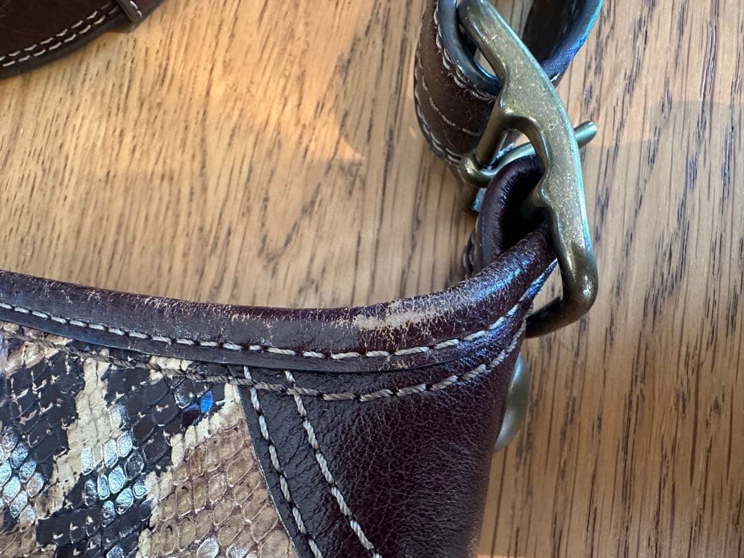 【希少】Coach パッチワーク ショルダーバッグ