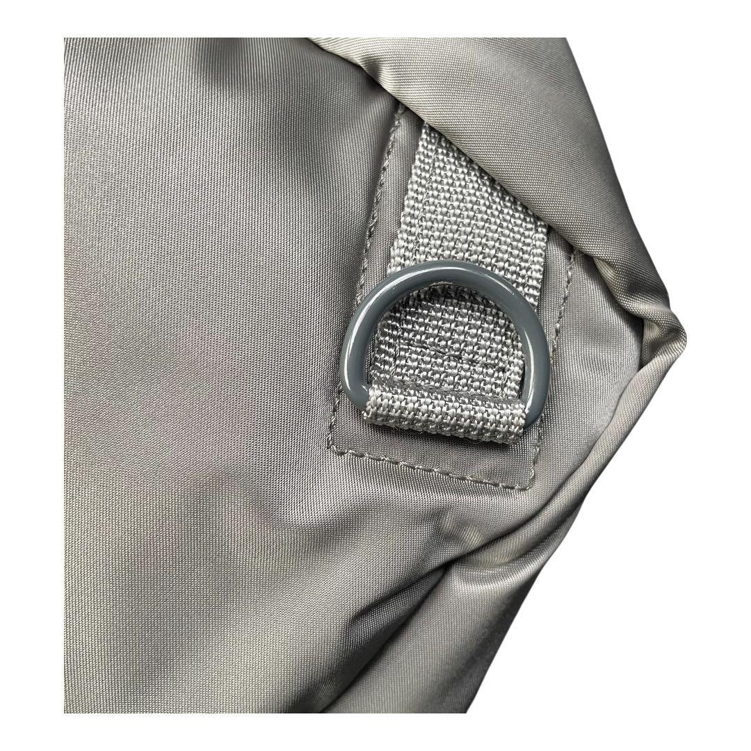 極美品 PORTER ポーター タンカー シルバーグレー 3WAYバック　2層式