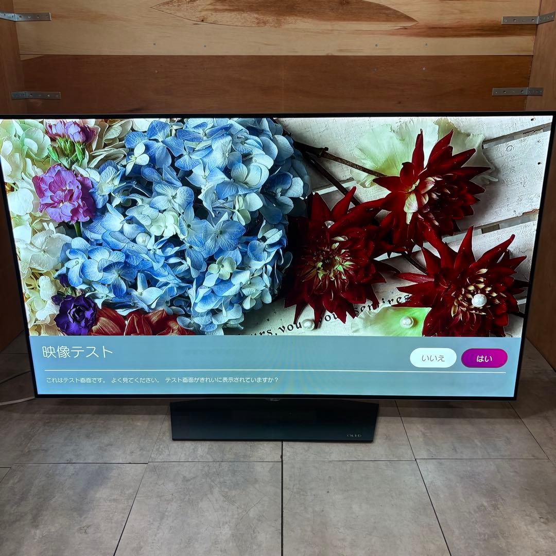 一都三県限定 配送設置無料 4K有機ELテレビ LG エルジー 55インチ