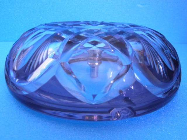 未使用品 和ガラス 切子 煙草セット 三越 戦前 デットストック 昭和