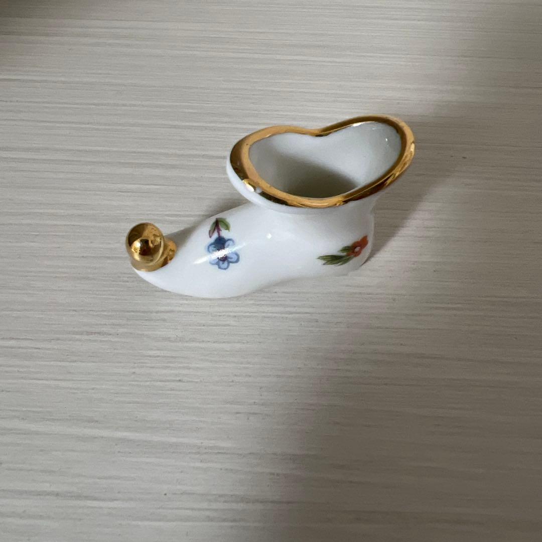 リモージュ アンティーク ミニチュア ブーツ - メルカリ