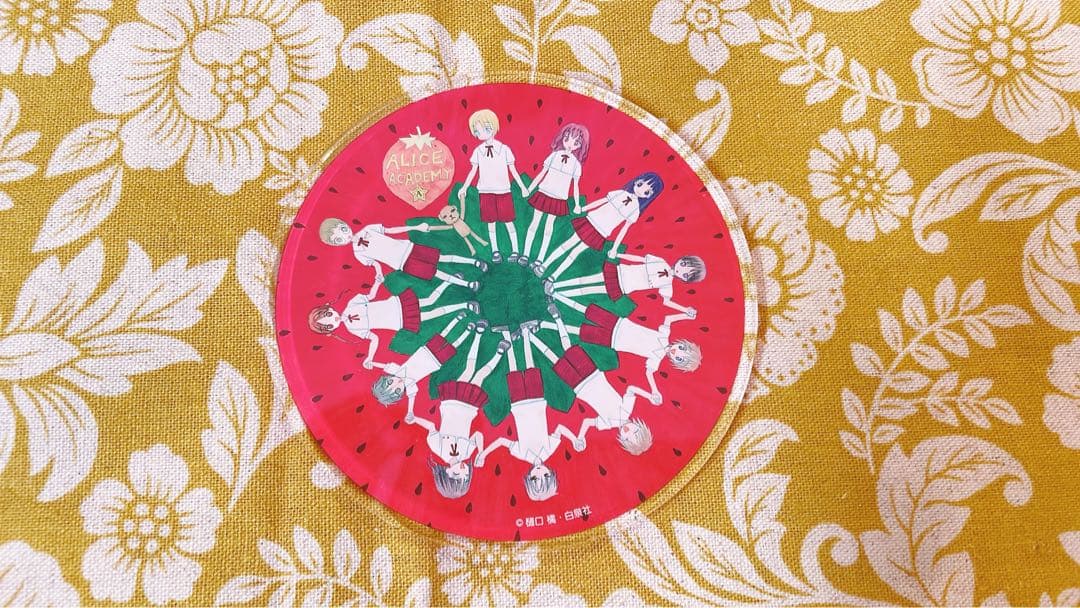 学園アリス カフェ アクリルコースター