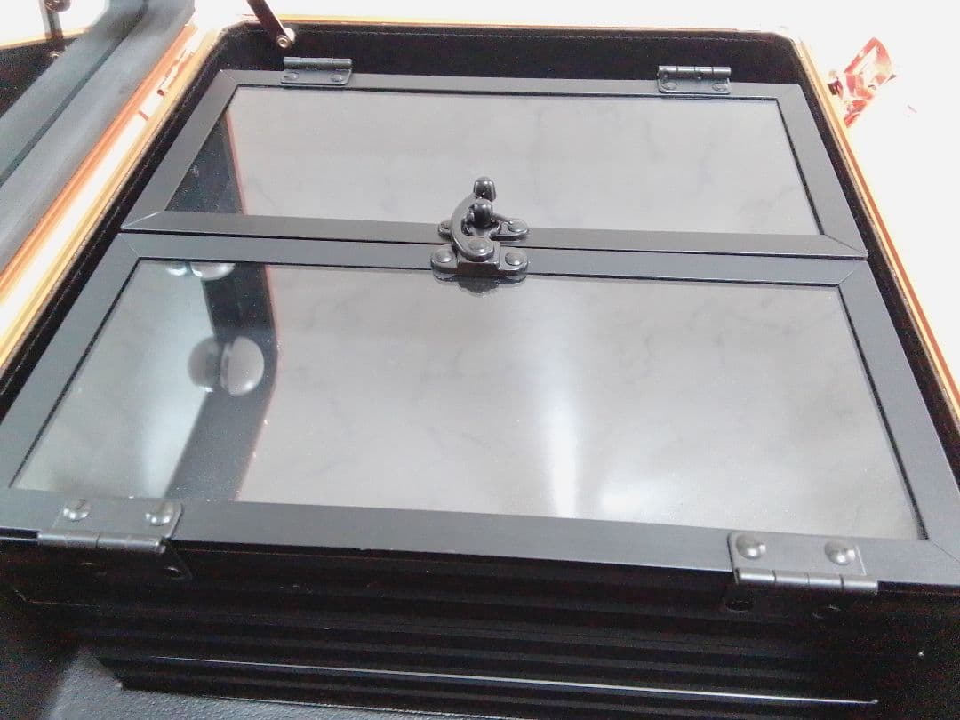 フランフラン ヴァリーズ ハリウッドボックス S メイクボックス コッパー