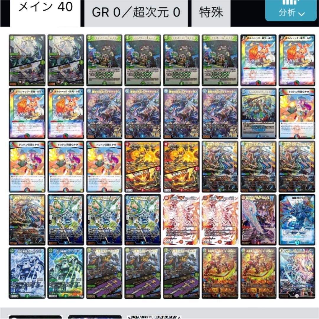 アマテラスキリコデッキ デュエルマスターズ トップ ガチ構築デュエマ