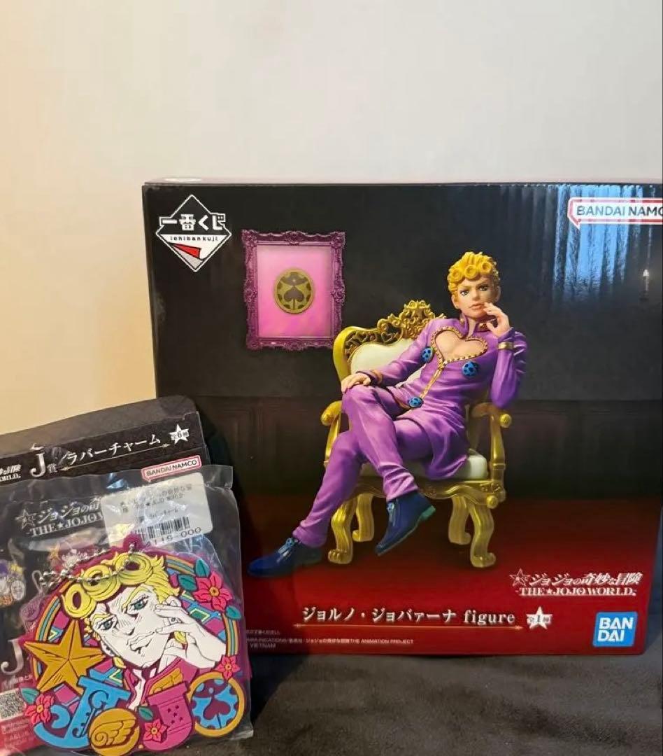 ジョジョの奇妙な冒険　一番くじ　ジョルノ・ジョバァーナ 一番くじ ジョジョの奇妙な冒険 黄金の風｜一番くじ倶楽部｜BANDAI