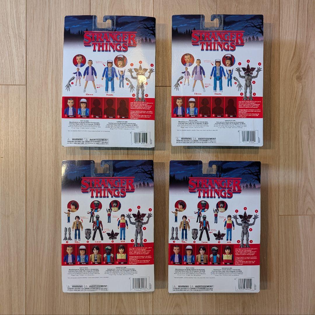 ストレンジャー・シングス フィギュアセットBandai Netflix