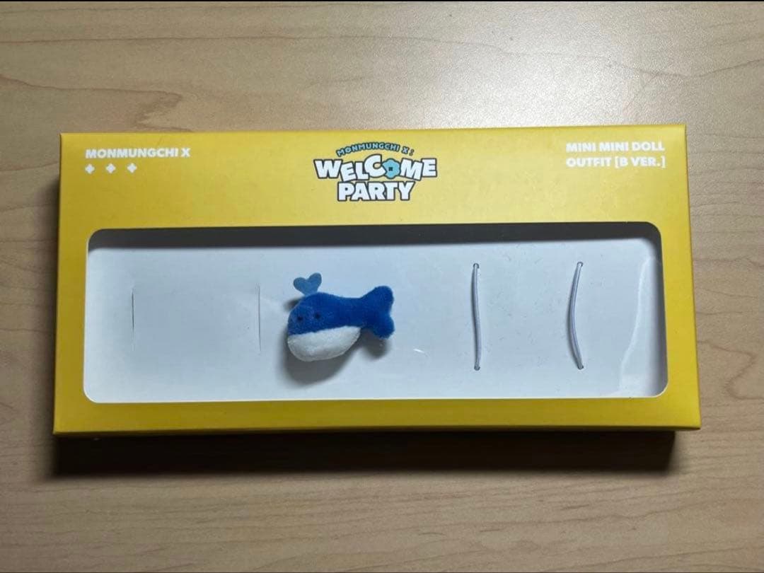 【新品未開封】MONSTA X公式ドール ミニミニMEONGKO ミニョク