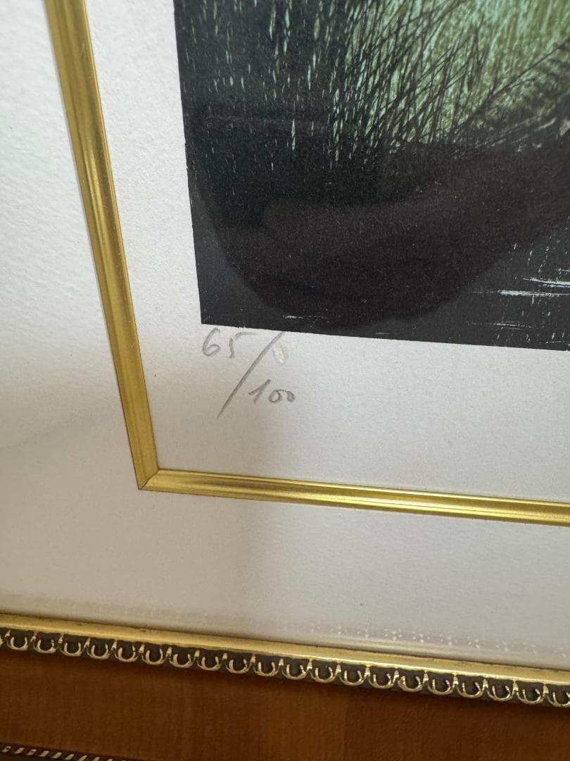 ジャック ・ デペルト 直筆サイン「 ポプラの並木 」 - メルカリ