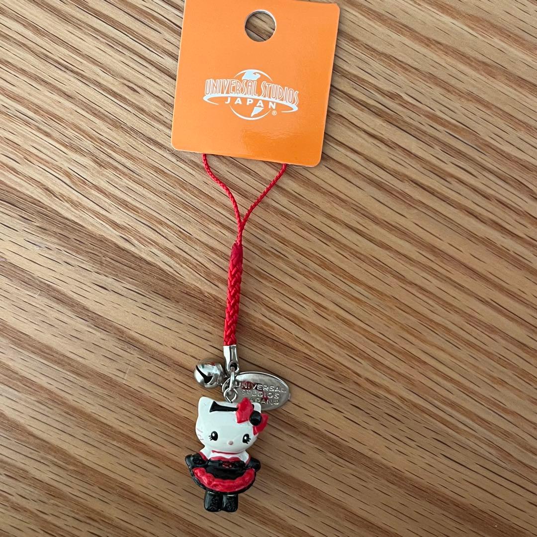 【激レア】USJ限定　2013年　ハローキティ　根付　ストラップ　期間限定　希少