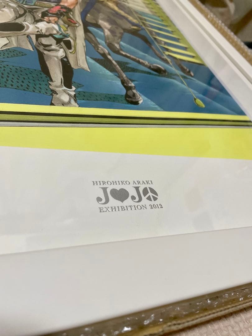 ジョジョ 第七部 スティール・ボール・ラン 複製原画 JOJO 冒険の波紋