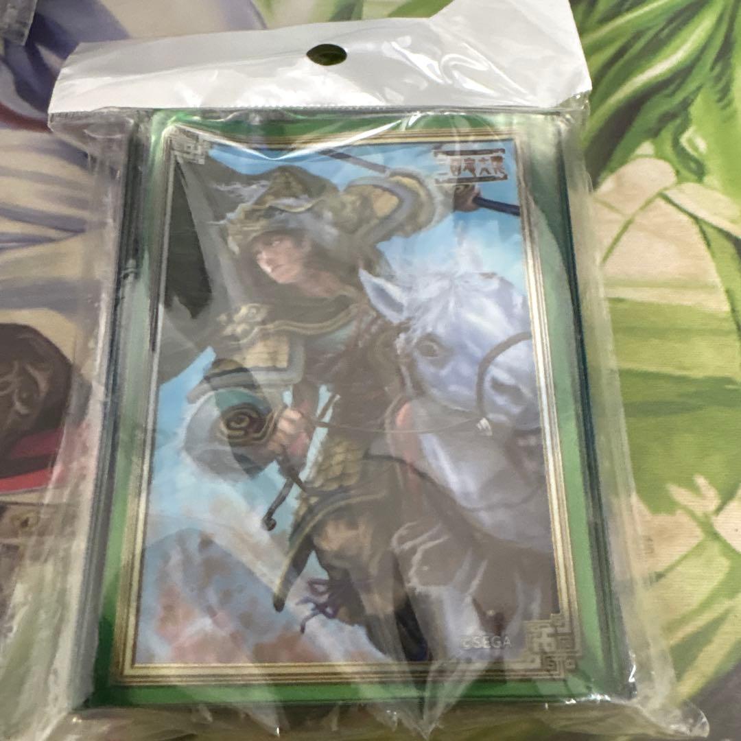 三国志大戦TCG 宴限定スリーブ 馬超 未開封品 - メルカリ