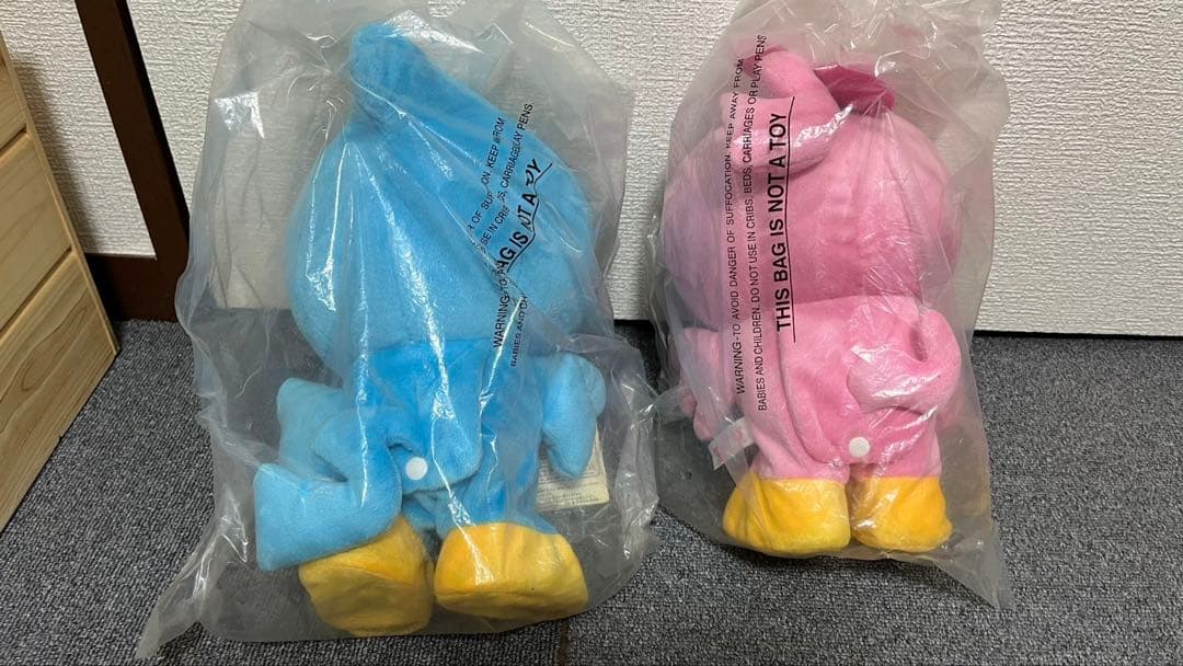 非売品　日本テレビ　　ズーミン　チャーミン　ぬいぐるみ　ズームイン　スーパー