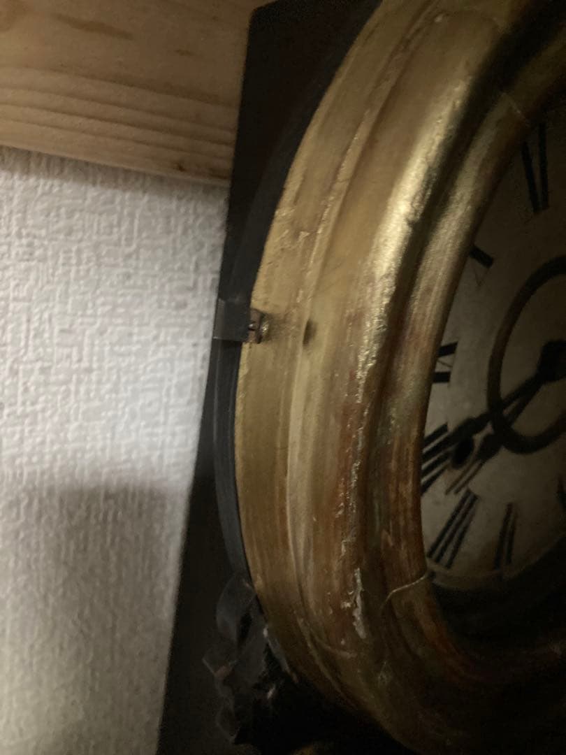 精工舎 柳島工場製 四つ玉ダルマ柱時計 稼働中