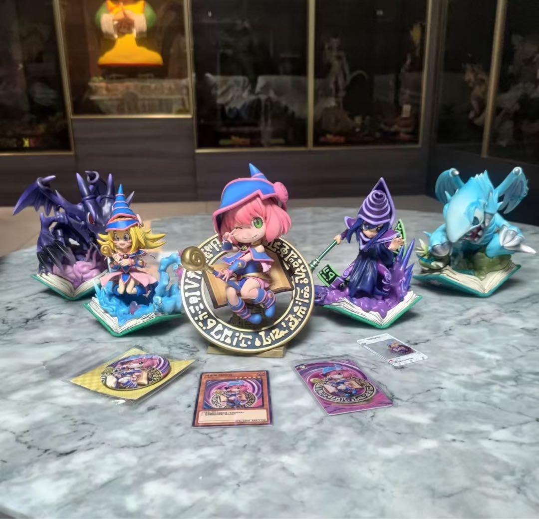 遊戯王 ブラック・マジシャン・ガール ガレージキット ガレキ スタチュー ⑥