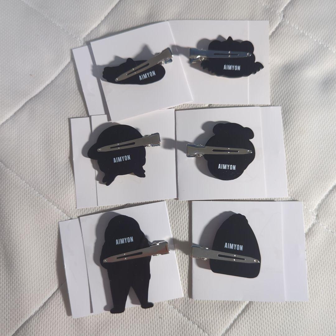 あいみょん】ドルアパ 参戦ヘアクリップセット 6種類コンプリート