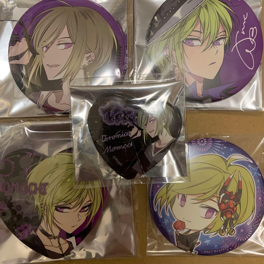 ディアヴォ ディアヴォーカリスト モモチ 缶バッジ ハート缶バッジ