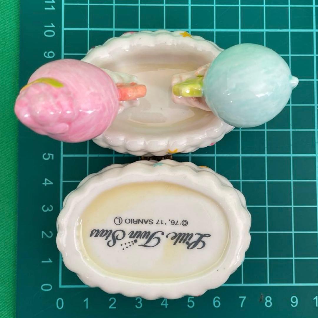 サンリオ リトルツインスターズ 陶器製ジュエリーケース キキララ