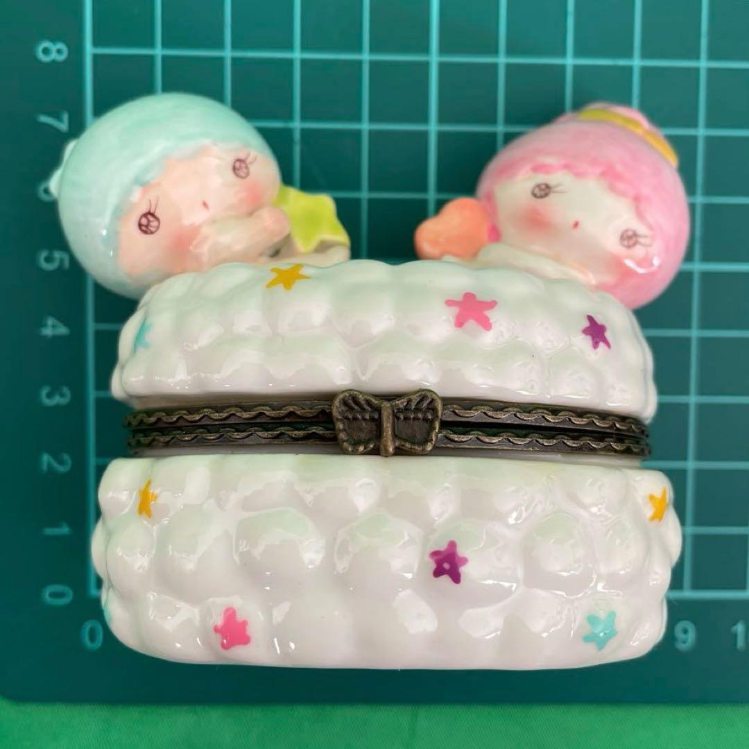 サンリオ リトルツインスターズ 陶器製ジュエリーケース キキララ