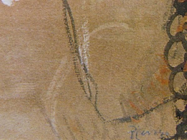 パブロ・ピカソ、二人の顔、希少画集画、新品高級額装付
