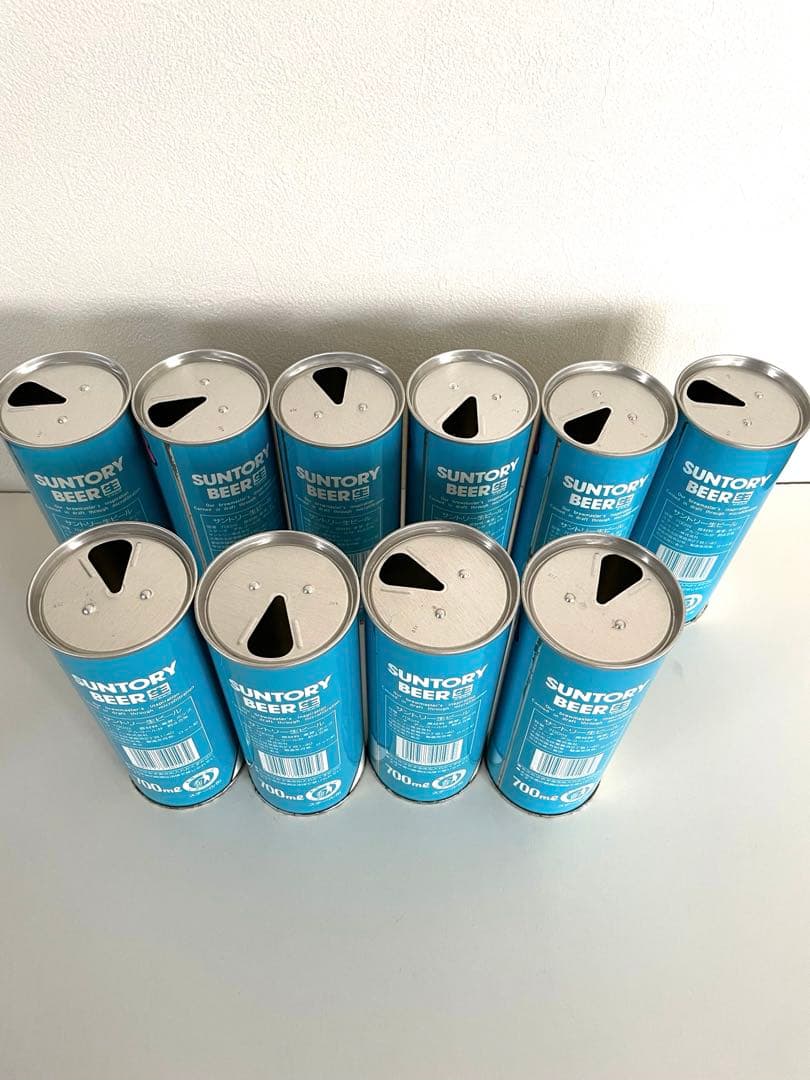 昭和レトロ　サントリー ペンギン　空き缶　17本セット