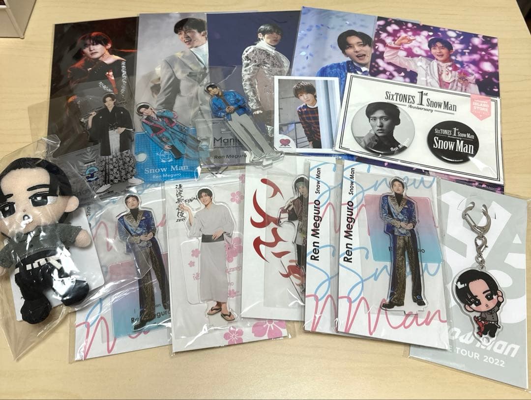 目黒蓮 グッズ まとめ売り 最終お値下げ！目黒蓮 グッズまとめ売り