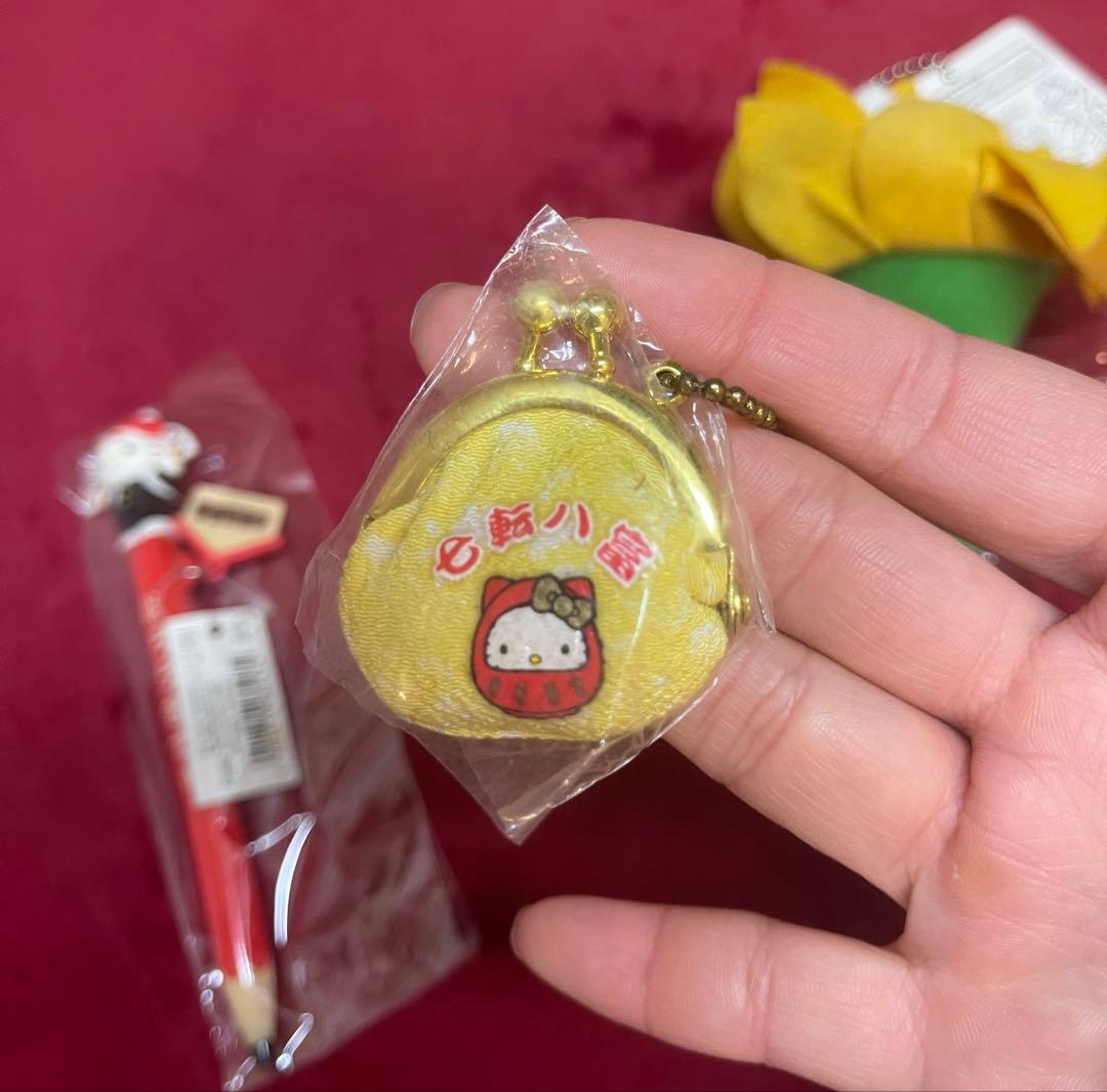 激レア·タグ付き☆ご当地キティ 花 妖精 キーホルダー ペン 3体