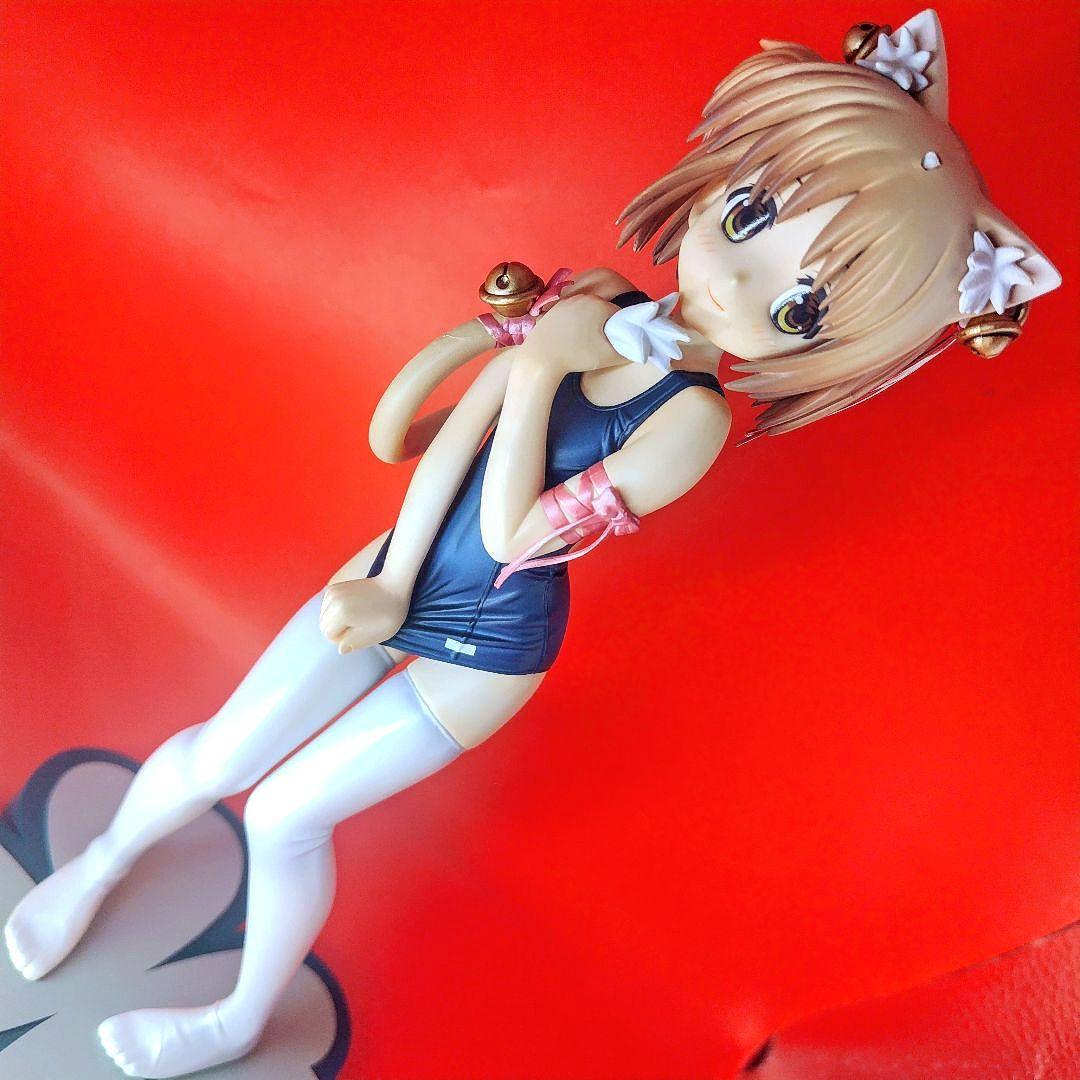 美少女フィギュア よつのは 猫宮のの猫耳スク水オーバーニーソ1/6完成