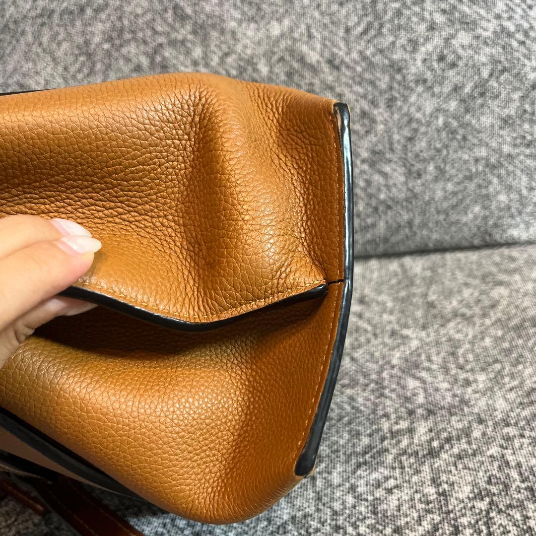 21日値下げ　ＬＯＥＷＥ ゲートトップハンドルバック