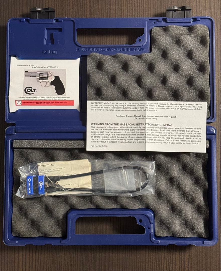 コルト社純正 ガンケース 付属品多数