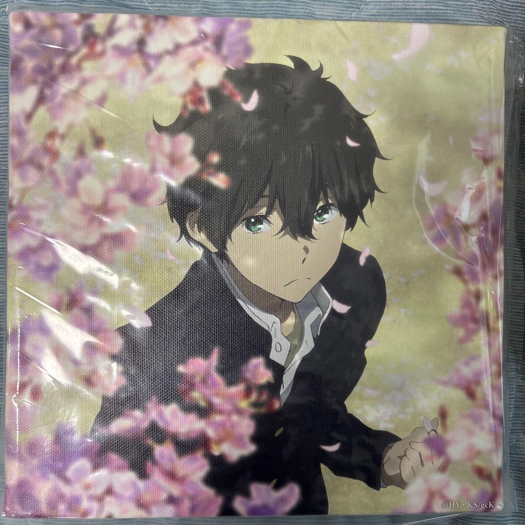 氷菓 キャンバスアート 折木奉太郎 千反田える