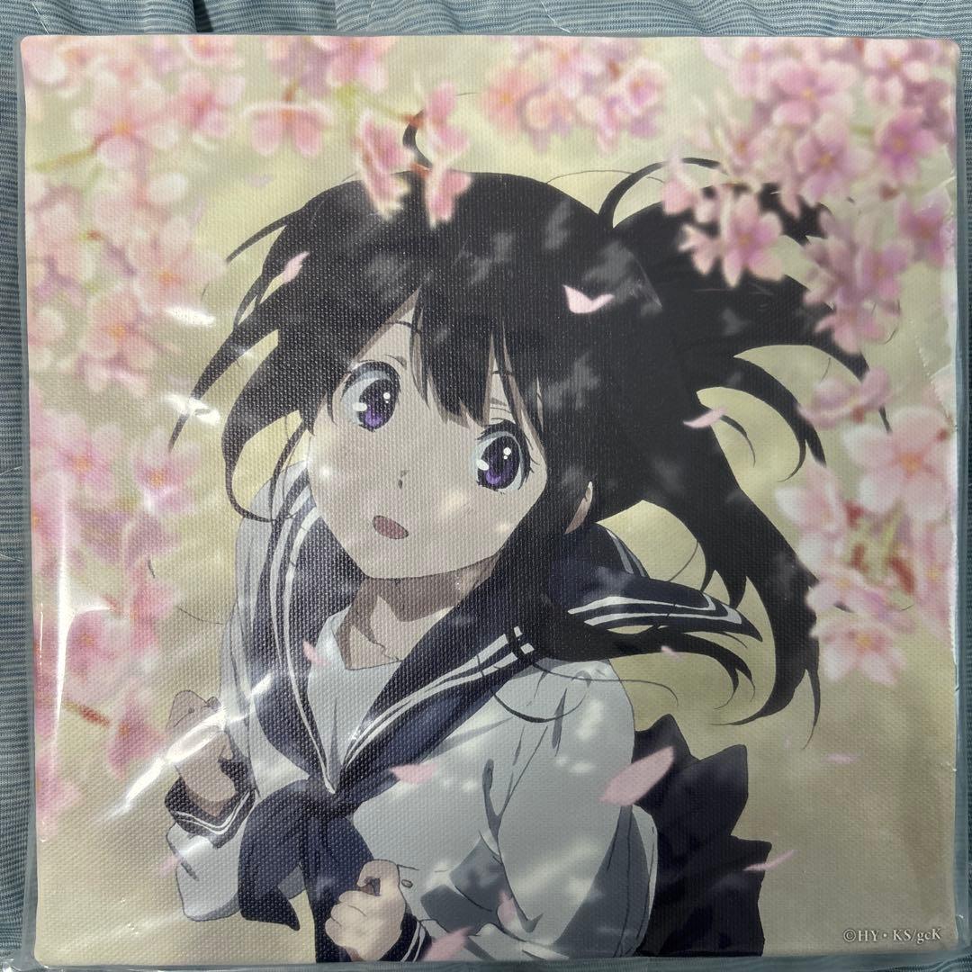 氷菓 キャンバスアート 折木奉太郎 千反田える