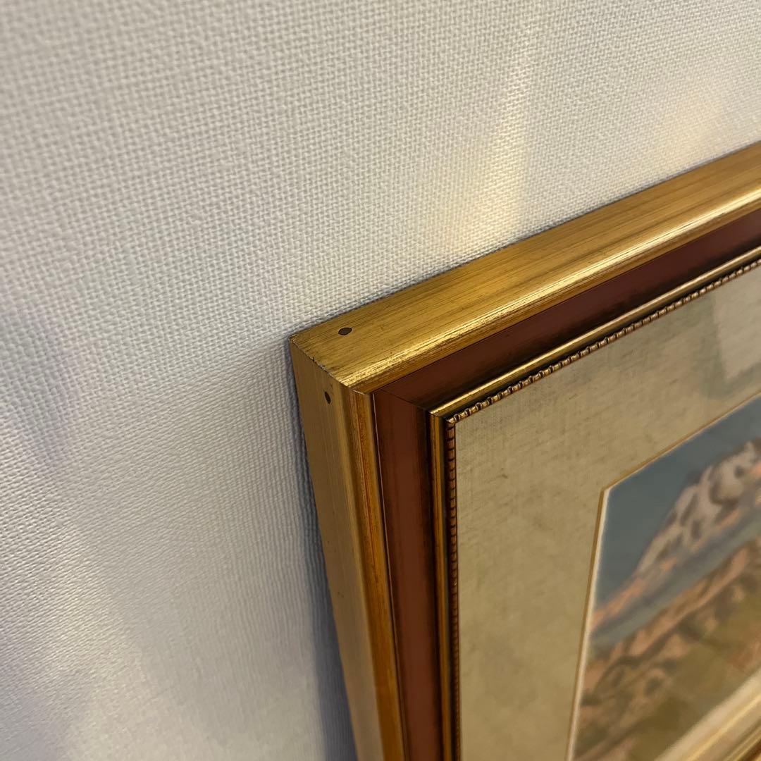 木版画 梅原龍三郎 富士山 エデションナンバー55/195 - メルカリ