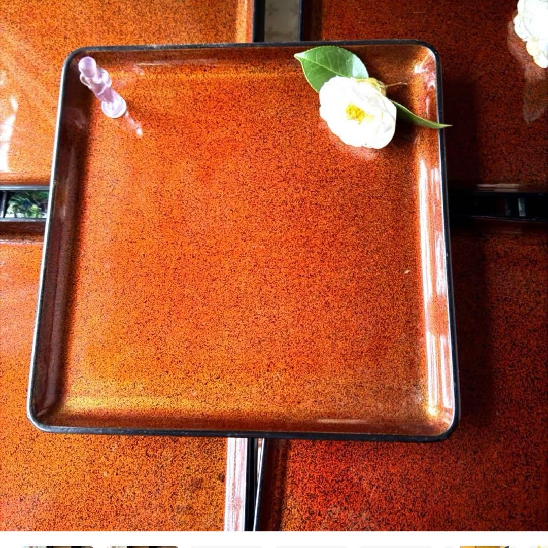 2240様感謝‼️節目に‼️蔵出しJAPAN GOZEN梨地最高級梨地砂子御膳 5客