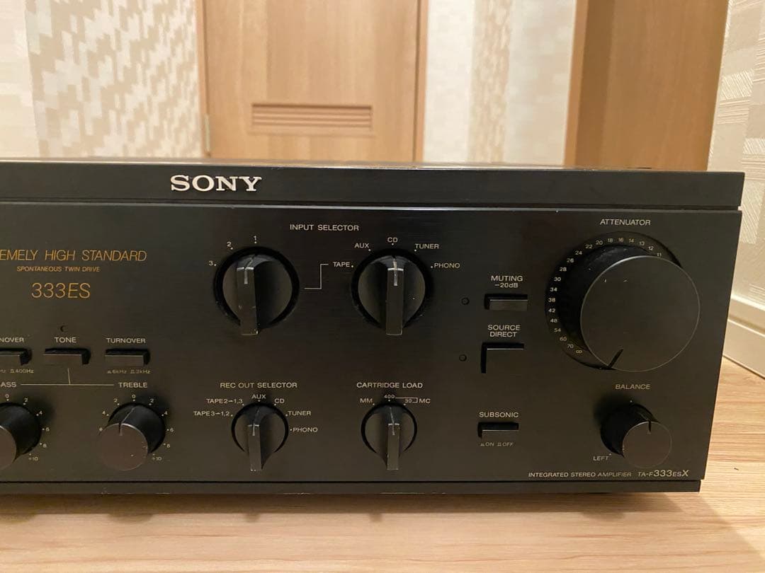 保証あり SONY TA-F333ESX プリメインアンプ フルメンテナンス品