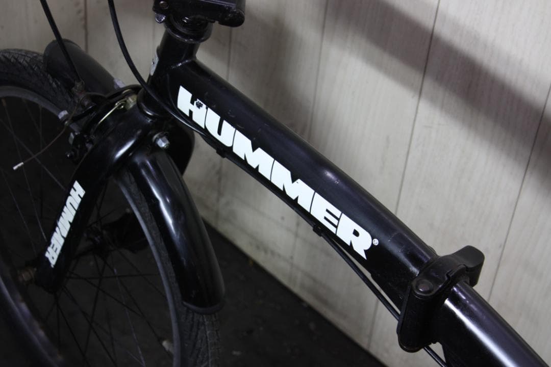 HUMMER 20インチ シマノ６速 BLACK 折り畳み自転車