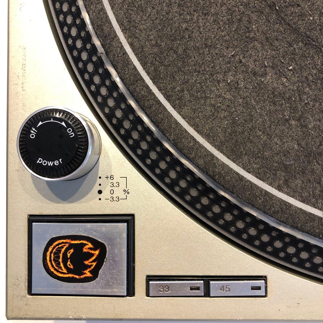Technics SL-1200MK3Dターンテーブル 電源入りました Technics SL-1200