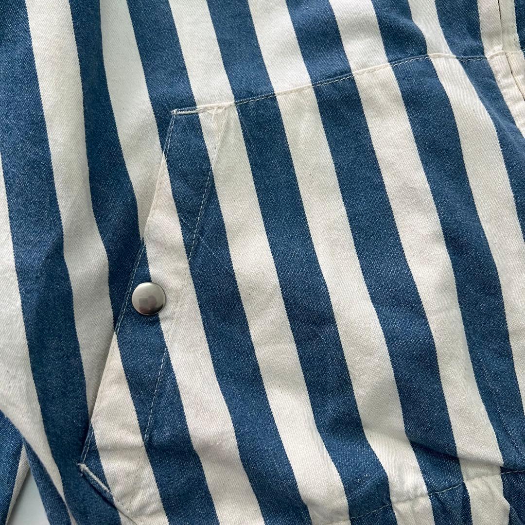 90s S スイングトップ チンスト ラルフ 縦ストライプ シンガポール製