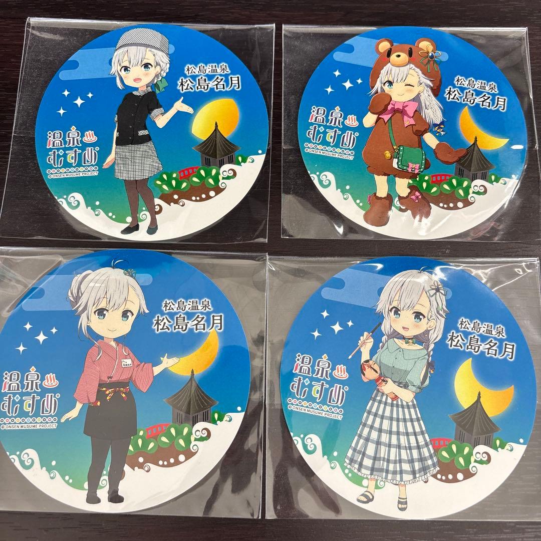 温泉むすめ 松島名月 ステッカー 松島温泉 - メルカリ