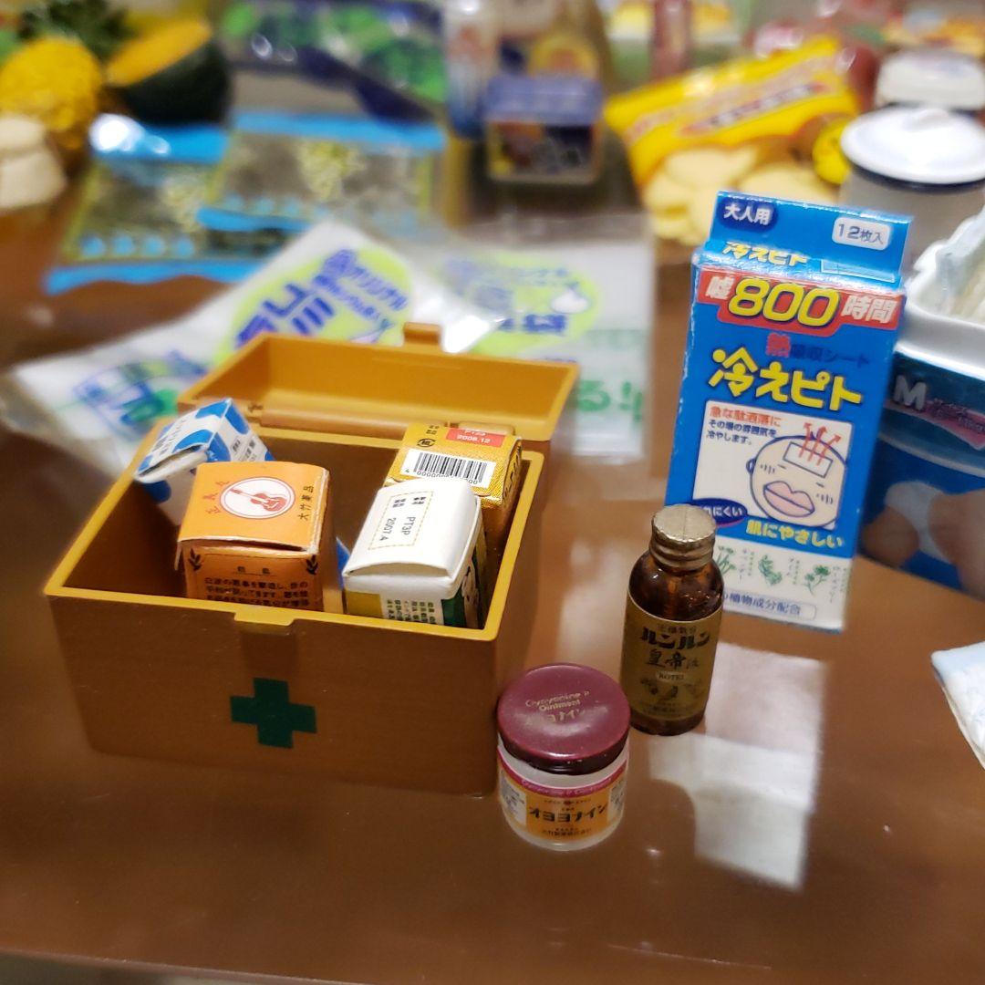 ぷちサンプルキッチン冷蔵庫コンビニ棚電化製品