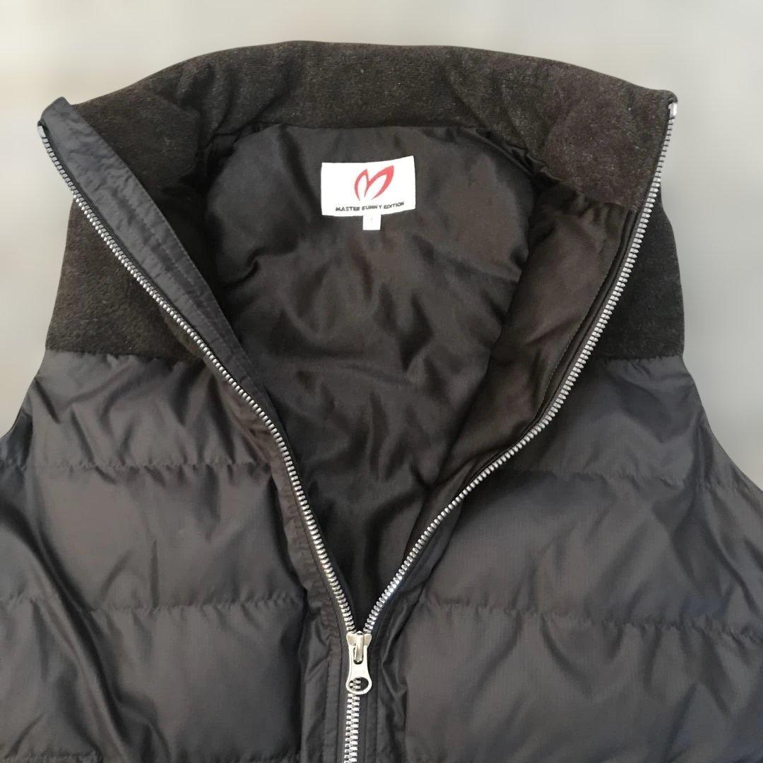 マスターバニー　中綿　ワンピース　ロング　ベスト　黒　サイズ1