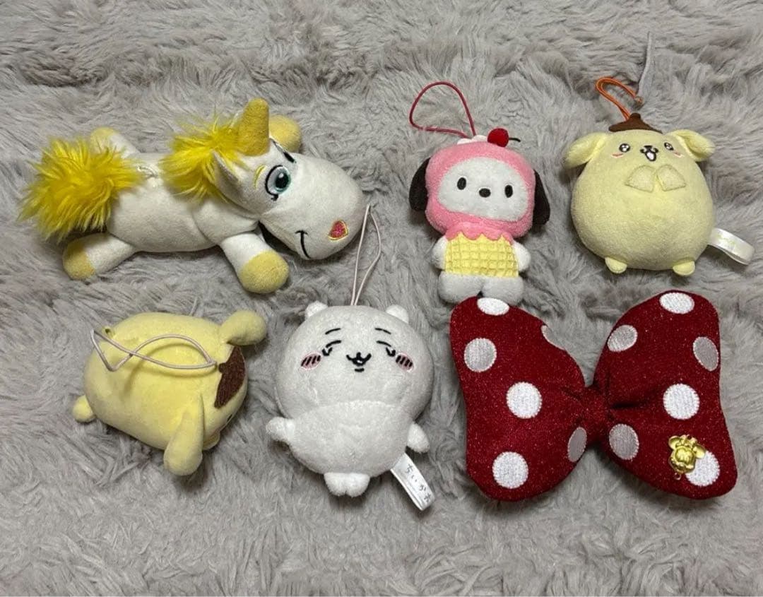 ワッぺ スクバ 黄色 キーホルダー6個付