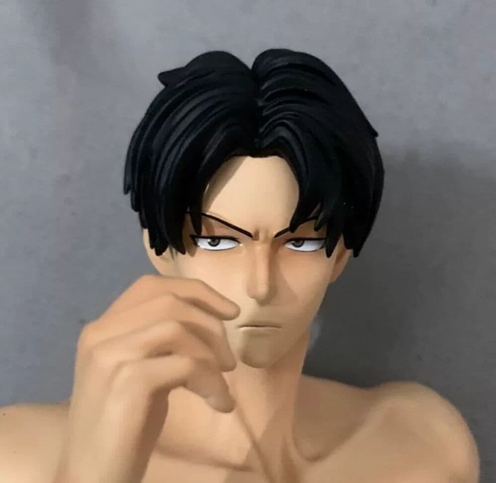 進撃の巨人 エレン&リヴァイ兵長 ガレージキット スタチュー フィギュア